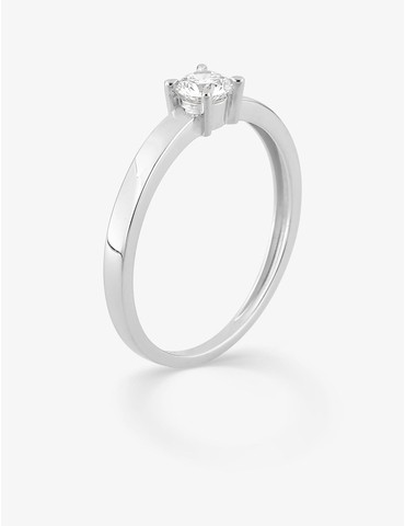 Bague solitaire diamant...
