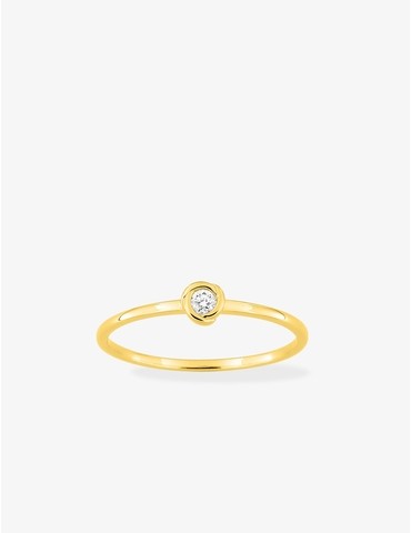 Bague solitaire diamant...