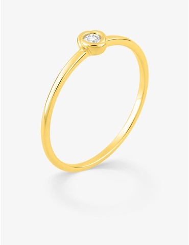 Bague solitaire diamant...