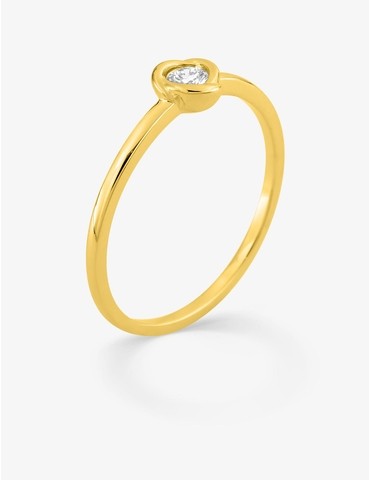 Bague solitaire diamant...