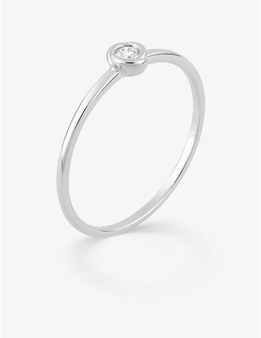 Bague solitaire diamant...