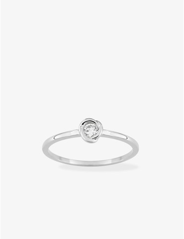 Bague solitaire diamant...