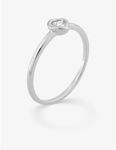 Bague solitaire diamant...