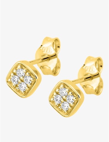 Boucles d'oreilles clous or...