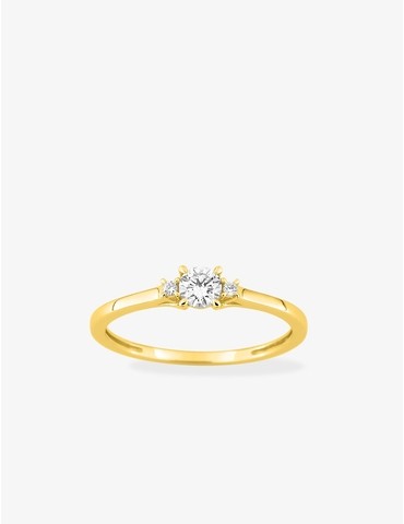 Bague solitaire rond...