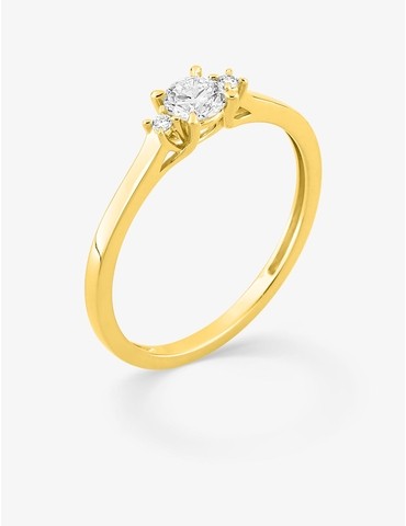 Bague solitaire rond...