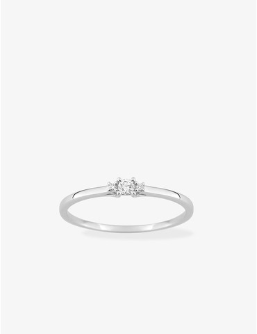 Bague solitaire rond...