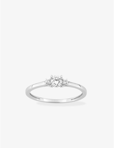 Bague solitaire rond...