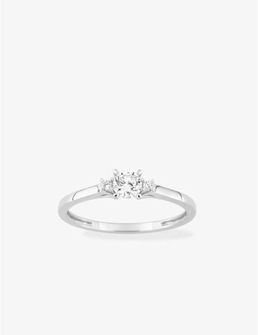 Bague solitaire rond...