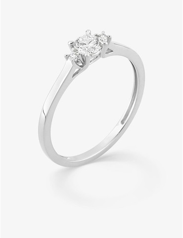 Bague solitaire rond...