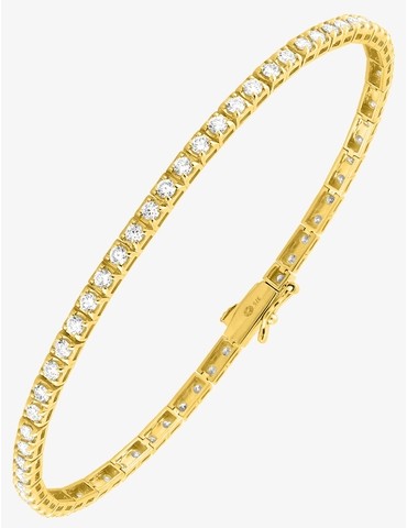 Bracelet rivière or 375 ‰...