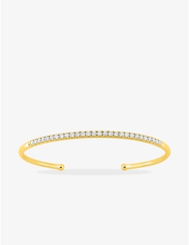 Bracelet jonc or 375 ‰...