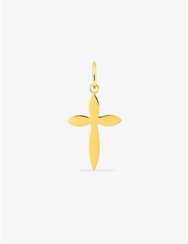 Pendentif croix en or jaune...