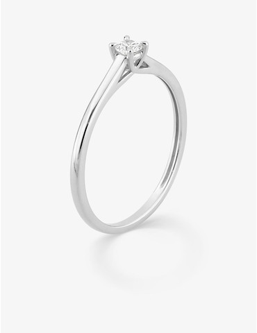 Bague solitaire diamant...