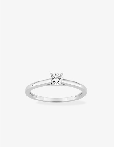 Bague solitaire diamant...