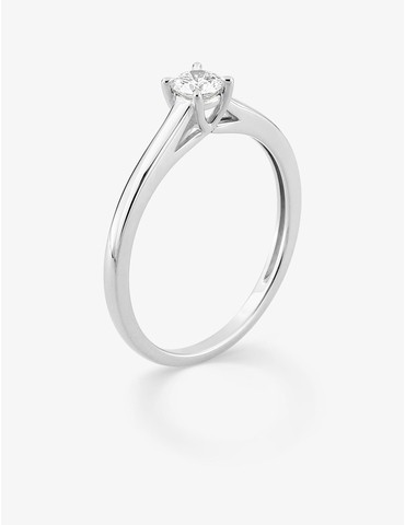 Bague solitaire diamant...