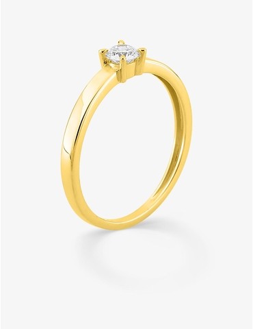 Bague solitaire diamant...