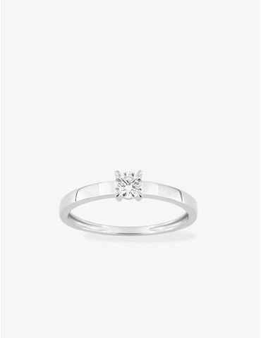 Bague solitaire diamant...