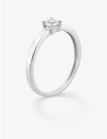Bague solitaire diamant...