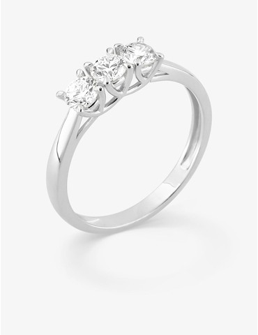 Bague diamants synthétiques...