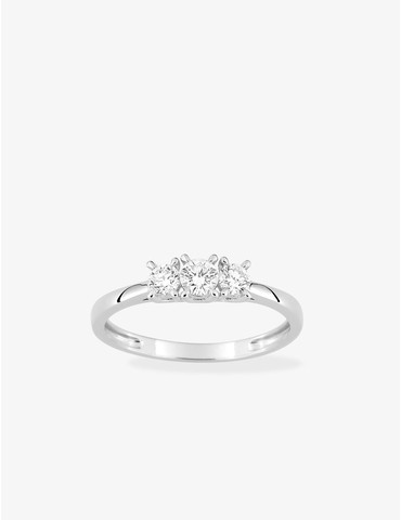 Bague trilogie diamants...