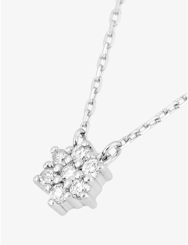 Collier en or blanc 375‰...