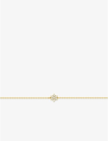 Bracelet en or jaune 375‰...
