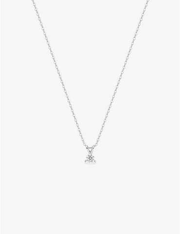 Collier or 375 ‰ blanc...