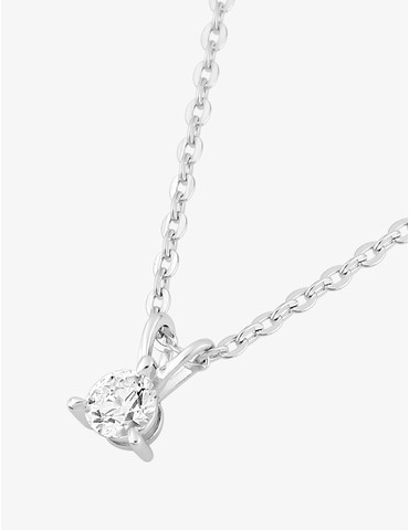 Collier or 375 ‰ blanc...