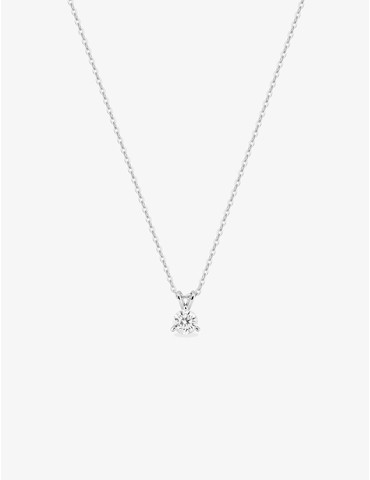 Collier or 375 ‰ blanc...