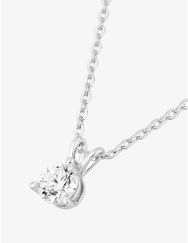 Collier or 375 ‰ blanc...