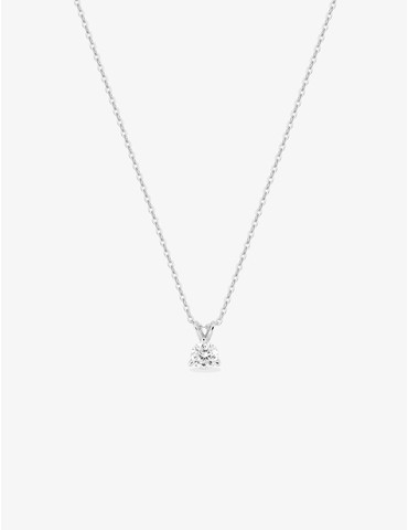Collier or 375 ‰ blanc...