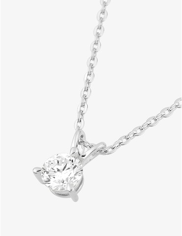 Collier or 375 ‰ blanc...