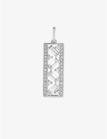 Pendentif rectangulaire en...