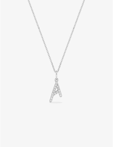 Collier initiale lettre "A"...