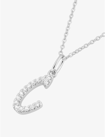 Collier initiale lettre "C"...