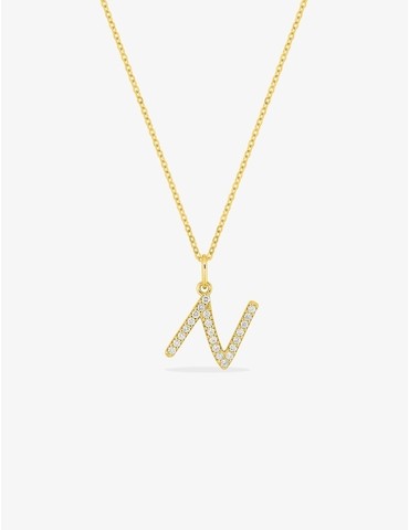Collier initiale lettre "N"...