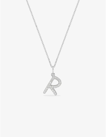 Collier initiale lettre "R"...