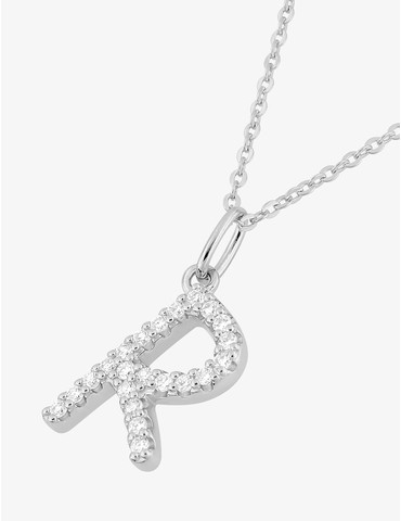 Collier initiale lettre "R"...