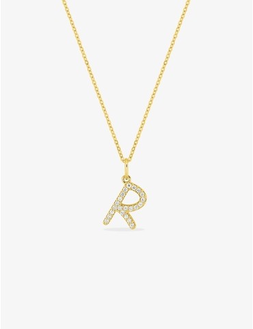 Collier initiale lettre "R"...