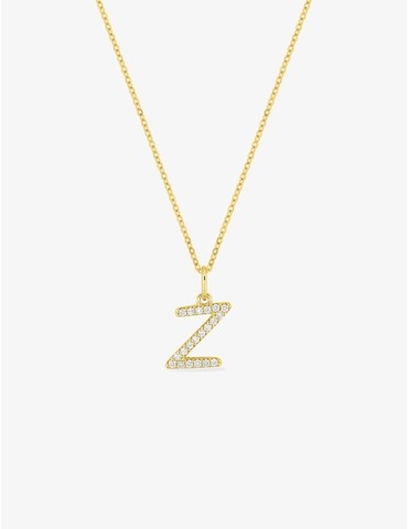 Collier initiale lettre "Z"...