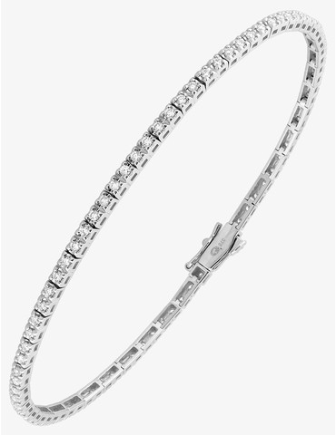 Bracelet rivière or 375 ‰...