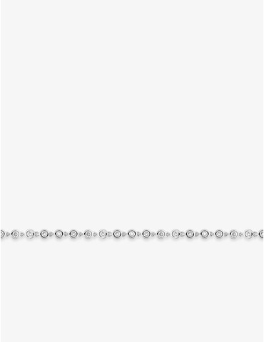 Bracelet or 375 ‰ blanc...
