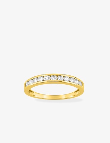 Bague en or jaune 375 ‰,...
