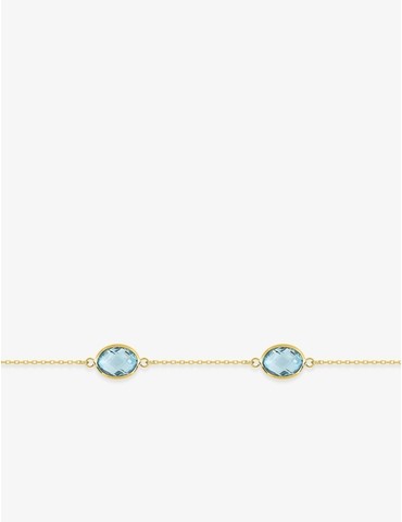 Bracelet en or 375 ‰ et...
