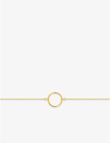 Bracelet en or jaune 375 ‰,...