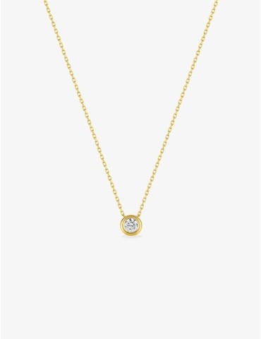 Collier or 375 ‰ jaune avec...