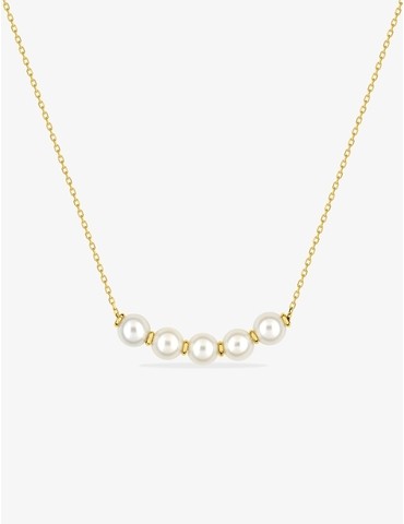 Collier or 375 ‰ jaune avec...