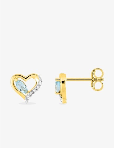 Boucles d'oreilles clou or...