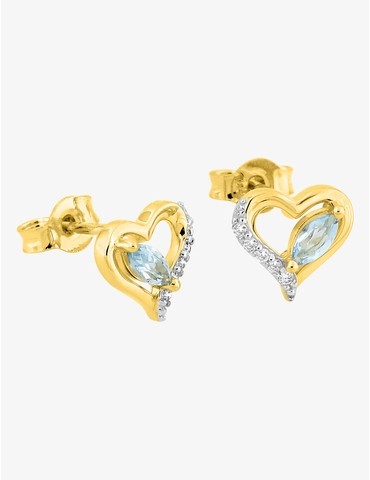 Boucles d'oreilles clou or...